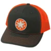 Oil Field Hats Men's Heather Gray & Orange Texas Star Patch Mesh-Back Ball Cap -Sheplers Sales 2000346245 022 P1