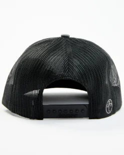 Oil Field Hats Men's Gray & Black Texas Rose Ball Cap -Sheplers Sales 2000346266 020 P3