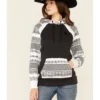 Hooey Women's Southwestern Contrast Hoodie -Sheplers Sales 2000346694 022 P1