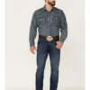 Wrangler Retro Men's Coast Dark Wash Stretch Slim Bootcut Jeans - Long -Sheplers Sales 2000346854 400 P1