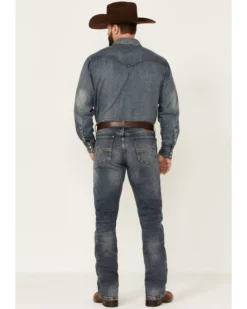 Wrangler 20X Men's No.42 Cayuse Medium Wash Stretch Slim Bootcut Jeans -Sheplers Sales 2000346862 400 P3
