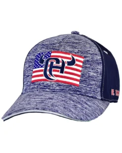Cowboy Hardware Men's CH Flag Patch Embroidered Ball Cap