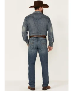 Wrangler 20X Men's No.44 Ember Dark Wash Stretch Slim Straight Jeans - Long -Sheplers Sales 2000347672 400 P3