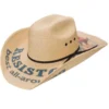 Resistol Youth Natural Best All Around Straw Western Hat