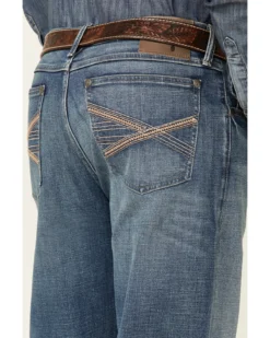 Wrangler 20X Men's Barnham Medium Wash Stretch Extreme Relaxed Straight Jeans -Sheplers Sales 2000351008 400 P3