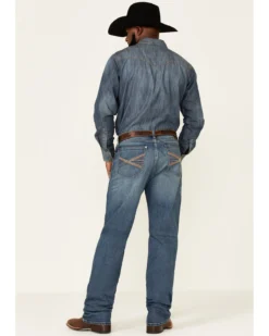 Wrangler 20X Men's Barnham Medium Wash Stretch Extreme Relaxed Straight Jeans -Sheplers Sales 2000351008 400 P4