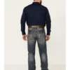Rock & Roll Denim Men's Vintage Dark Wash Double Barrel Relaxed Straight Jeans -Sheplers Sales 2000351110 400 P1
