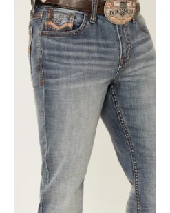 Cody James Core Men's Bear Down Light Wash Stretch Slim Bootcut Jeans -Sheplers Sales 2000351786 400 P2