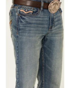 Cody James Core Men's Whistle Medium Wash Stretch Stackable Straight Jeans -Sheplers Sales 2000351787 400 P2