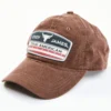 Cody James Men's Brown Corduroy True American Logo Patch Ball Cap -Sheplers Sales 2000351854 200 P1