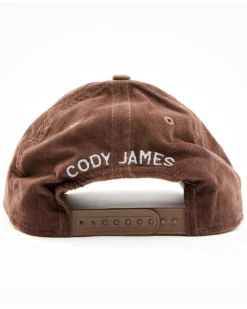Cody James Men's Brown Corduroy True American Logo Patch Ball Cap -Sheplers Sales 2000351854 200 P3