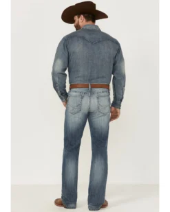 Cinch Men's Ian Performance Stretch Slim Bootcut Jeans 8 Cinch Men's Ian Performance Stretch Slim Bootcut Jeans -Sheplers Sales 2000355945 402 P3