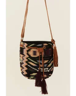 Prime Time Jewelry Women's Southwestern Pattern Canvas Bucket Bag -Sheplers Sales 2000357081 280 P2