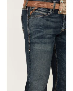 Ariat Men's M8 Grafton Sebastain Dark Wash Modern Stretch Slim Fit Jeans -Sheplers Sales 2000357129 400 P2