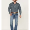 Rock 47 By Wrangler Men's Bayshore Medium Stretch Slim Bootcut Jeans 1 Rock 47 By Wrangler Men's Bayshore Medium Stretch Slim Bootcut Jeans -Sheplers Sales 2000358078 400 P1