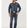 RANK 45 Men's Shotgun Wash Stackable Slim Straight Stretch Performance Jeans 1 RANK 45 Men's Shotgun Wash Stackable Slim Straight Stretch Performance Jeans -Sheplers Sales 2000359243 415 P1