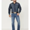 Cody James Men's Silverton Light Wash Stretch Relaxed Bootcut Jeans -Sheplers Sales 2000359293 413 P1