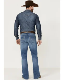 Cody James Men's Silverton Light Wash Stretch Relaxed Bootcut Jeans -Sheplers Sales 2000359293 413 P3
