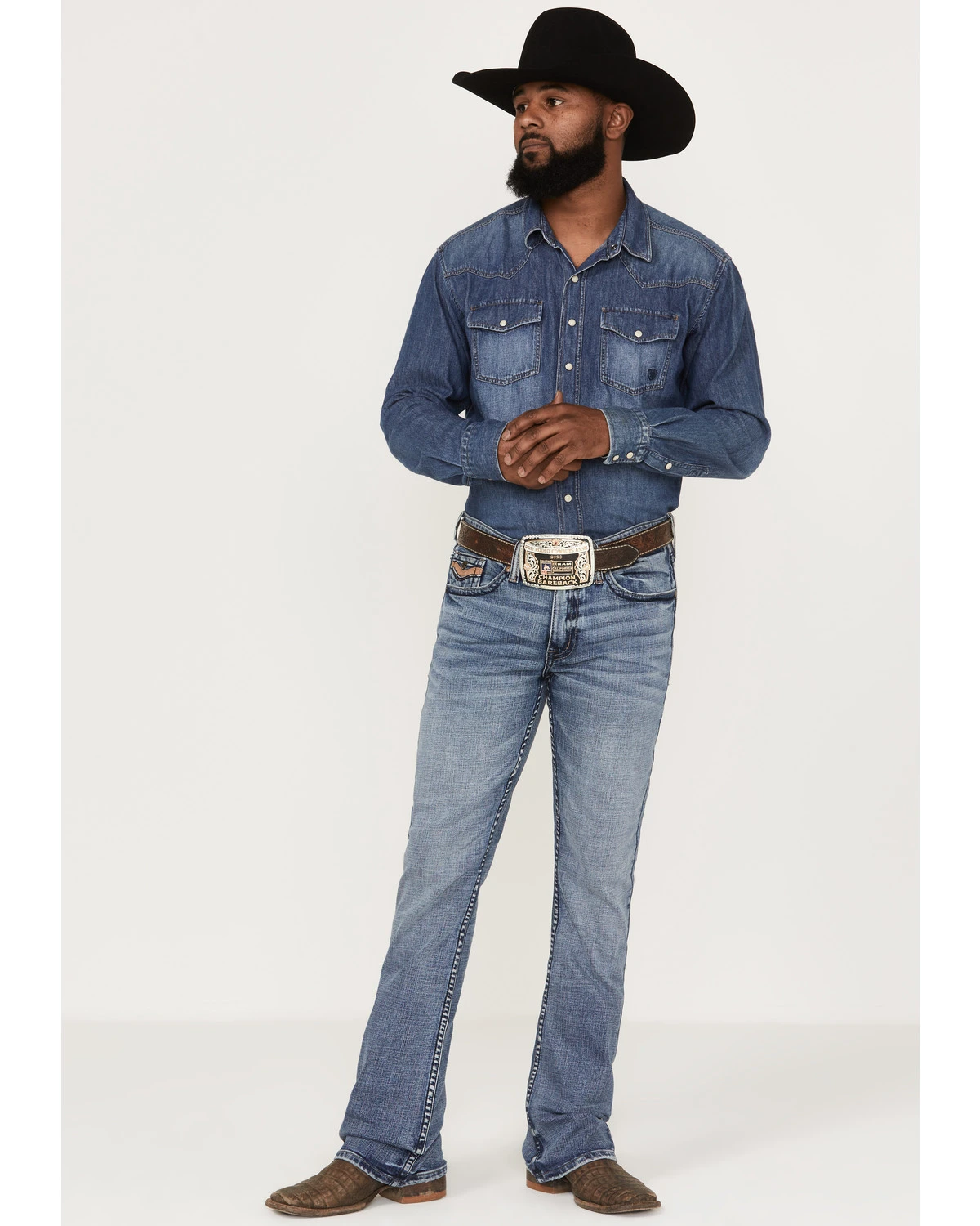 Cody James Men's Colt Stretch Slim Bootcut Jeans 3 Cody James Men's Colt Stretch Slim Bootcut Jeans