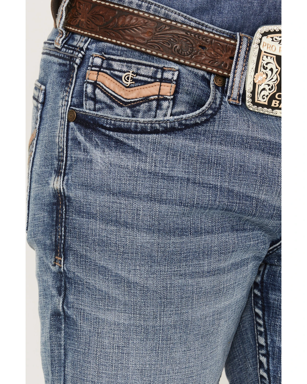 Cody James Men's Colt Stretch Slim Bootcut Jeans 4 Cody James Men's Colt Stretch Slim Bootcut Jeans - Image 2