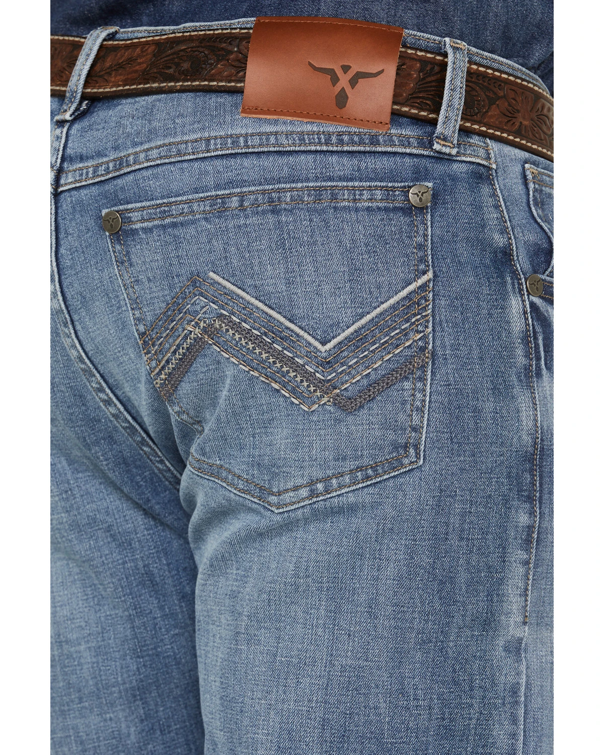 Wrangler 20X Men's Mist Stretch Slim Bootcut Jeans 6 Wrangler 20X Men's Mist Stretch Slim Bootcut Jeans - Image 4