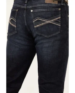 Wrangler 20X Men's Cobalt Dark Wash Stretch Slim Straight Jeans 9 Wrangler 20X Men's Cobalt Dark Wash Stretch Slim Straight Jeans -Sheplers Sales 2000359713 416 P4