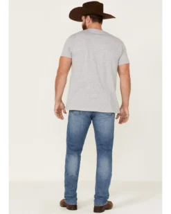 Wrangler Retro Men's Payson Light Wash Stretch Slim Straight Jeans -Sheplers Sales 2000359718 412 P3