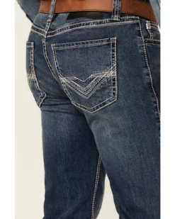 Rock & Roll Denim Men's Medium Vintage Wash Revolver Stretch Slim Straight Jeans 7 Rock & Roll Denim Men's Medium Vintage Wash Revolver Stretch Slim Straight Jeans -Sheplers Sales 2000360314 400 P2