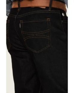 Rock & Roll Denim Men's Hooey Dark Wash Double Barrel Relaxed Stackable Bootcut Jeans -Sheplers Sales 2000360315 400 P2