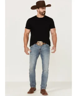 Rock & Roll Denim Men's Rifle Stretch Regular Skinny Jeans -Sheplers Sales 2000360319 400 P3