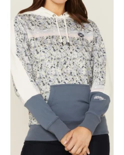 Hooey Women's Serape Cheyenne Floral Hoodie Sweatshirt -Sheplers Sales 2000361096 110 P3
