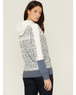 Hooey Women's Serape Cheyenne Floral Hoodie Sweatshirt -Sheplers Sales 2000361096 110 P4