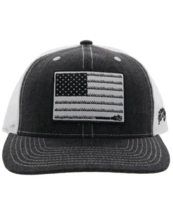 Hooey Kids' Liberty Roper Flag Patch Mesh Back Trucker Cap -Sheplers Sales 2000361478 001 P3