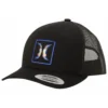 Hurley Men's Black On Black Utah Embroidered Logo Mesh-Back Trucker Hat -Sheplers Sales 2000362191 001 P1
