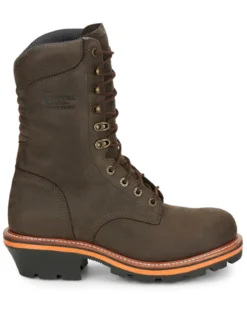 Chippewa Men's Thunderstruck 10" Waterproof Insulated Logger Work Boot - Soft Toe -Sheplers Sales 2000362667 200 P2