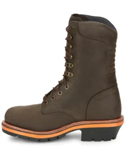 Chippewa Men's Thunderstruck 10" Waterproof Insulated Logger Work Boot - Soft Toe -Sheplers Sales 2000362667 200 P3