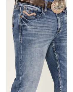 Cody James Men's Dice House Medium Wash Stretch Stackable Straight Jeans 7 Cody James Men's Dice House Medium Wash Stretch Stackable Straight Jeans -Sheplers Sales 2000364920 414 P2