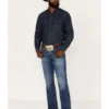 Rock 47 By Wrangler Men's Baltic Light Medium Wash Stretch Slim Bootcut Jeans -Sheplers Sales 2000365079 413 P1