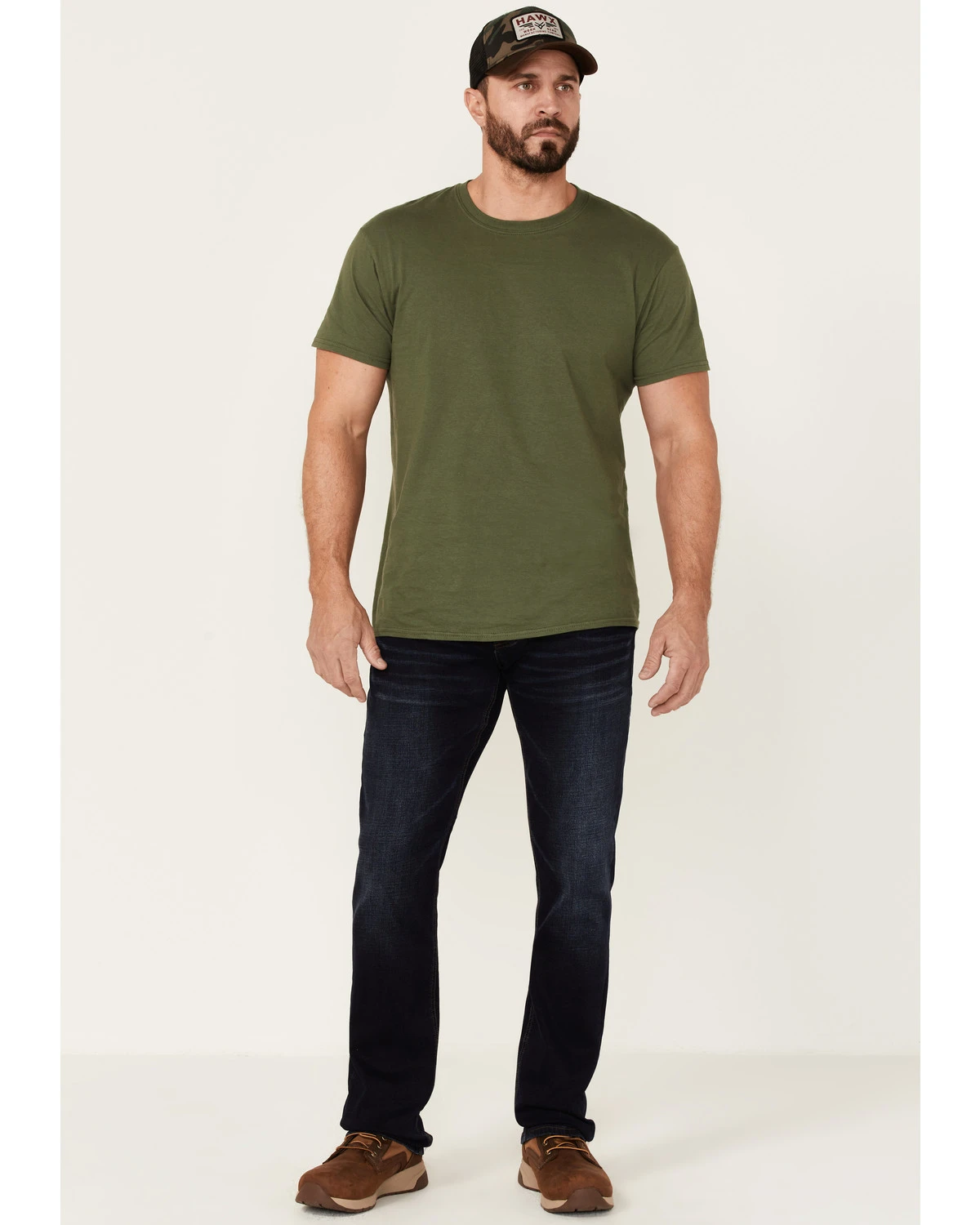 Howitzer Men's Cortez Patriot Dark Wash Stretch Straight Jeans 3 Howitzer Men's Cortez Patriot Dark Wash Stretch Straight Jeans