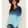 Kimes Ranch Women's Sante Fe Dip Dye Sweatshirt Hoodie