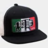 Red Dirt Hat Kid's Mesh Back Mexican Flag Patch Cap