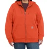 Carhartt Women's Earthan Clay Midweight Zip-Front Hooded Work Jacket - Plus -Sheplers Sales 2000367075 220 P1