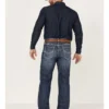 Rock & Roll Denim Men's Dark Wash Double Barrel Stretch Relaxed Straight Jeans 2 Rock & Roll Denim Men's Dark Wash Double Barrel Stretch Relaxed Straight Jeans -Sheplers Sales 2000367642 201 P1