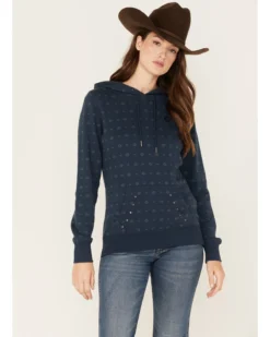 Hooey Women's Southwestern Print Mesa Hoodie