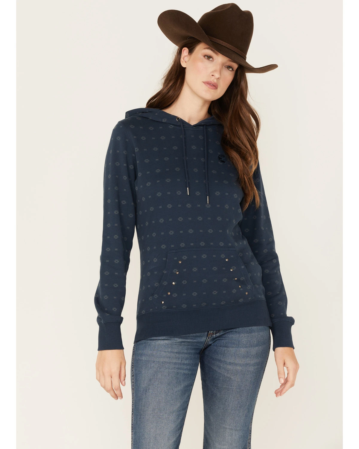 Hooey Women's Southwestern Print Mesa Hoodie 3 Hooey Women's Southwestern Print Mesa Hoodie