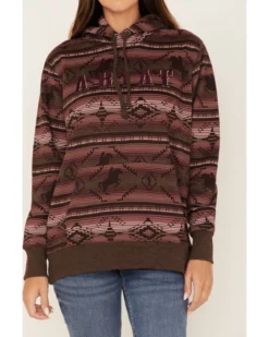 Ariat Women's R.E.A.L. Southwestern Serape Print Hoodie -Sheplers Sales 2000371916 500 P3