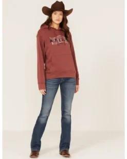 Ariat Women's R.E.A.L. USA Chest Logo Hoodie 7 Ariat Women's R.E.A.L. USA Chest Logo Hoodie -Sheplers Sales 2000371929 600 P2