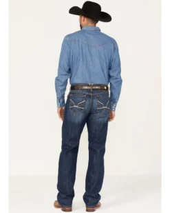 Ariat Men's M2 Prescott Kerwin Dark Wash Relaxed Stackable Bootcut Jeans -Sheplers Sales 2000371947 400 P4