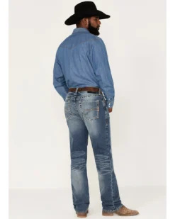 Ariat Men's M2 Dakota Wilson Medium Wash Stretch Relaxed Stackable Bootcut Jeans -Sheplers Sales 2000371949 400 P3