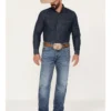 RANK 45 Men's Iron Horse Stackable Straight Dark Wash Heavy Still Stretch Denim Jeans -Sheplers Sales 2000373305 416 P1